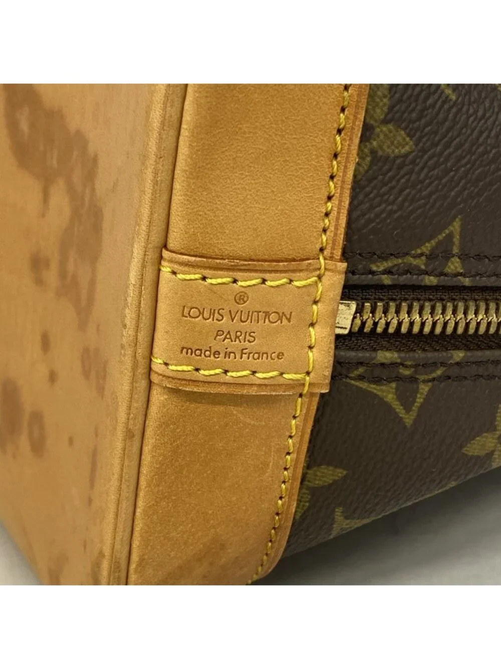 Louis Vuitton Monogram Alma Brown Handbag